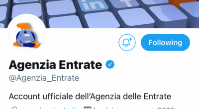 Account Twitter dell’Agenzia: settimo compleanno da festeggiare