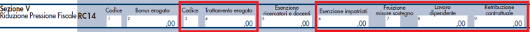 modello redditi PF 2021- rigo RC14